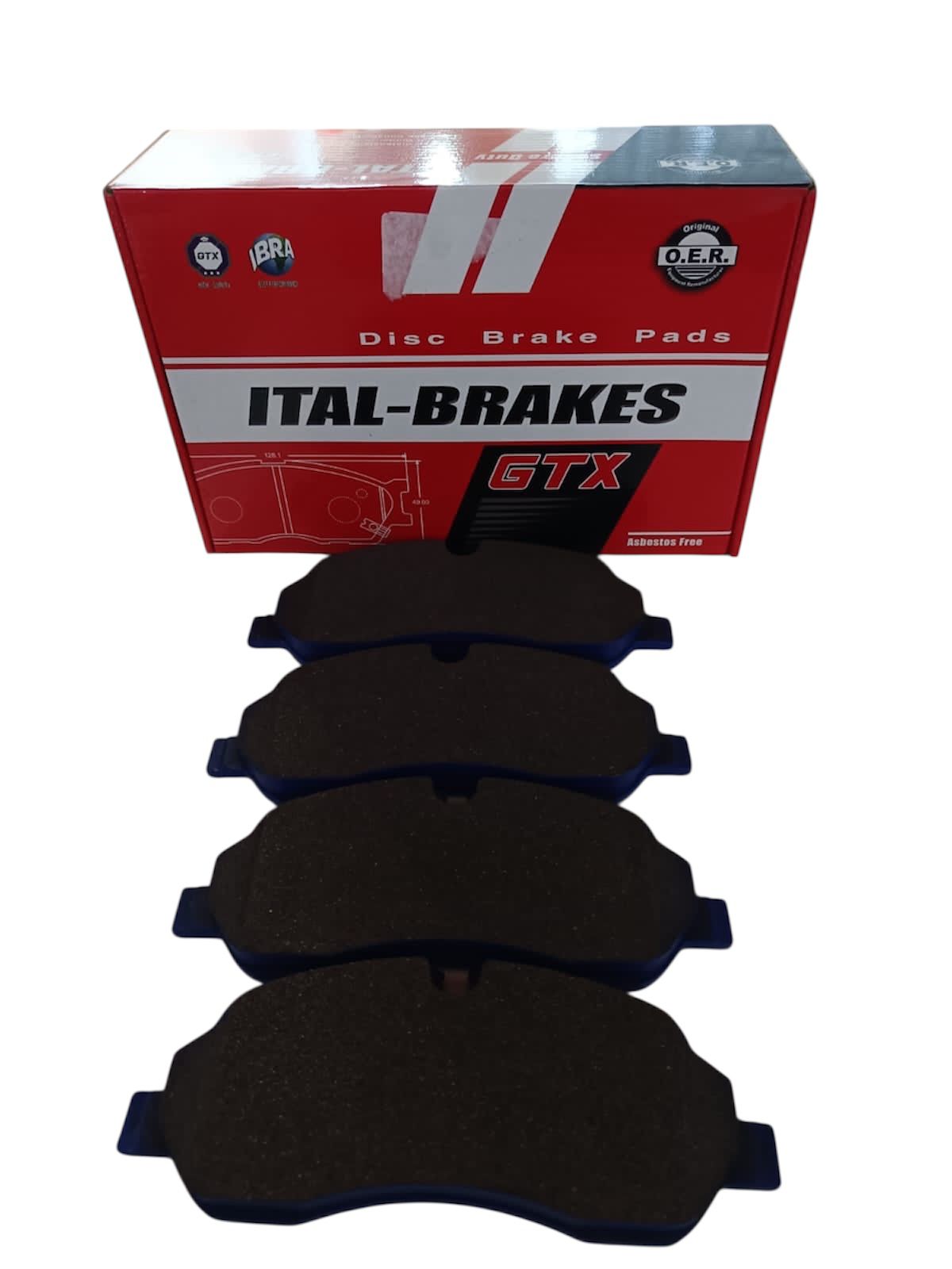 Pastillas de freno delanteras Ford Transit 2.2 (2014+) PF-22130-GTX