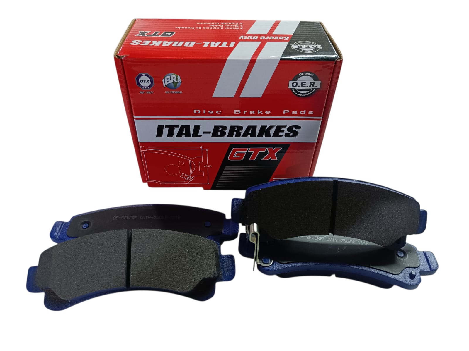 Pastilla de Freno Trasera JMC Vigus 2021 -> GTX