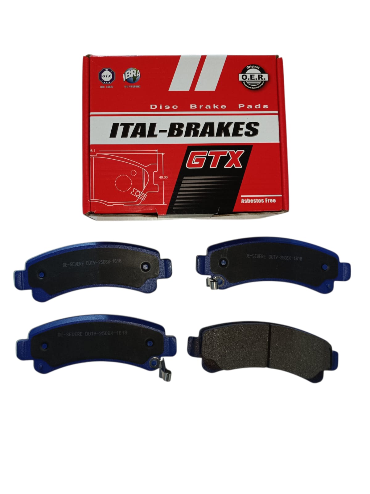 Pastilla de Freno Trasera JMC Vigus 2021 -> GTX