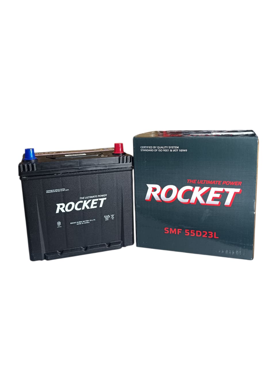 Batería Rocket 55D23L | 60AH 500CCA | Tucson, Sportage, Mazda 3