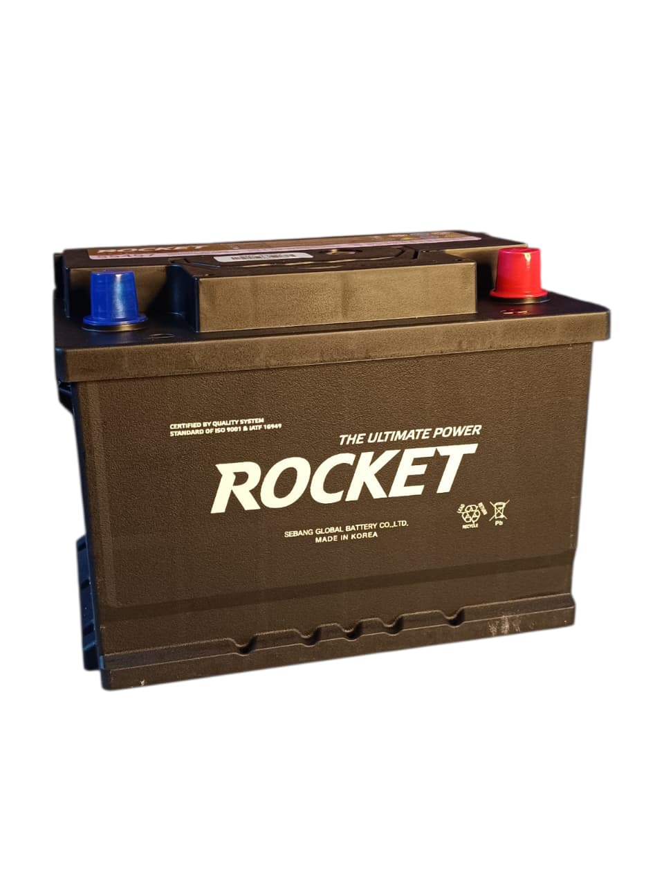 Batería Rocket SMF 55457 | 55AH 510CCA | Chevrolet Sail, Tracker, Fiat, Chery, Nissan, Kia, Hyundai