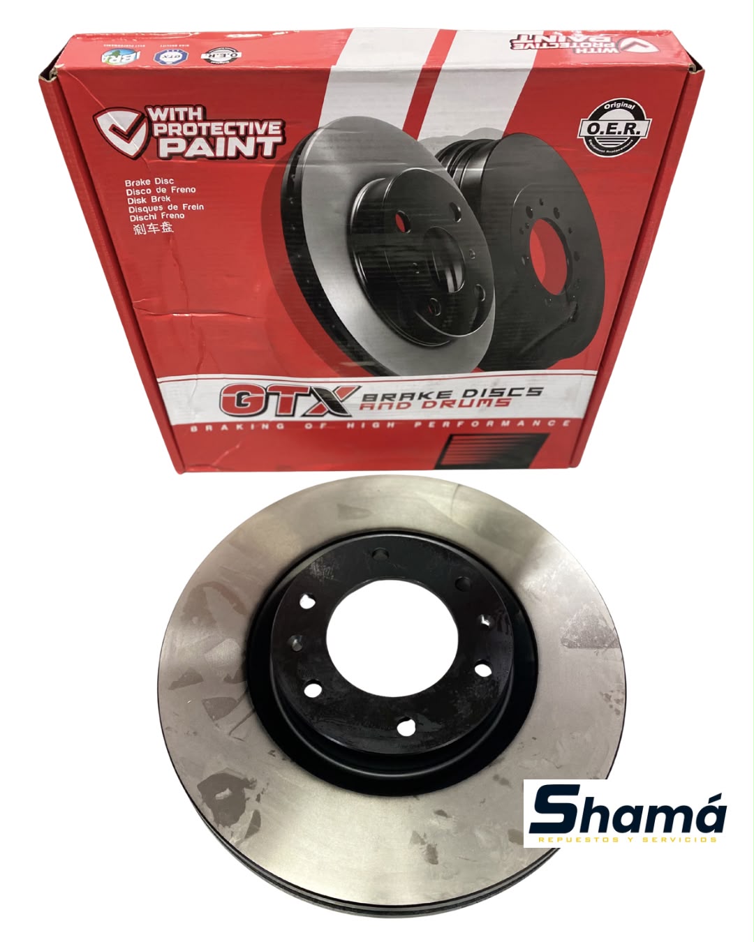 Disco de Freno Trasero Hyundai New H-1 2.5 CRDI 324mm