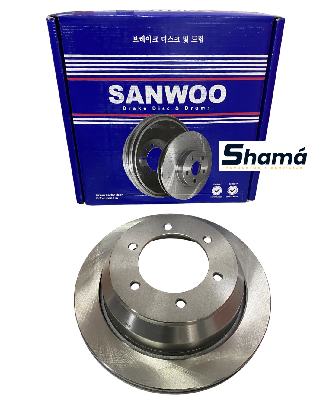 Disco de Freno Trasero JMC Vigus 5 318mm