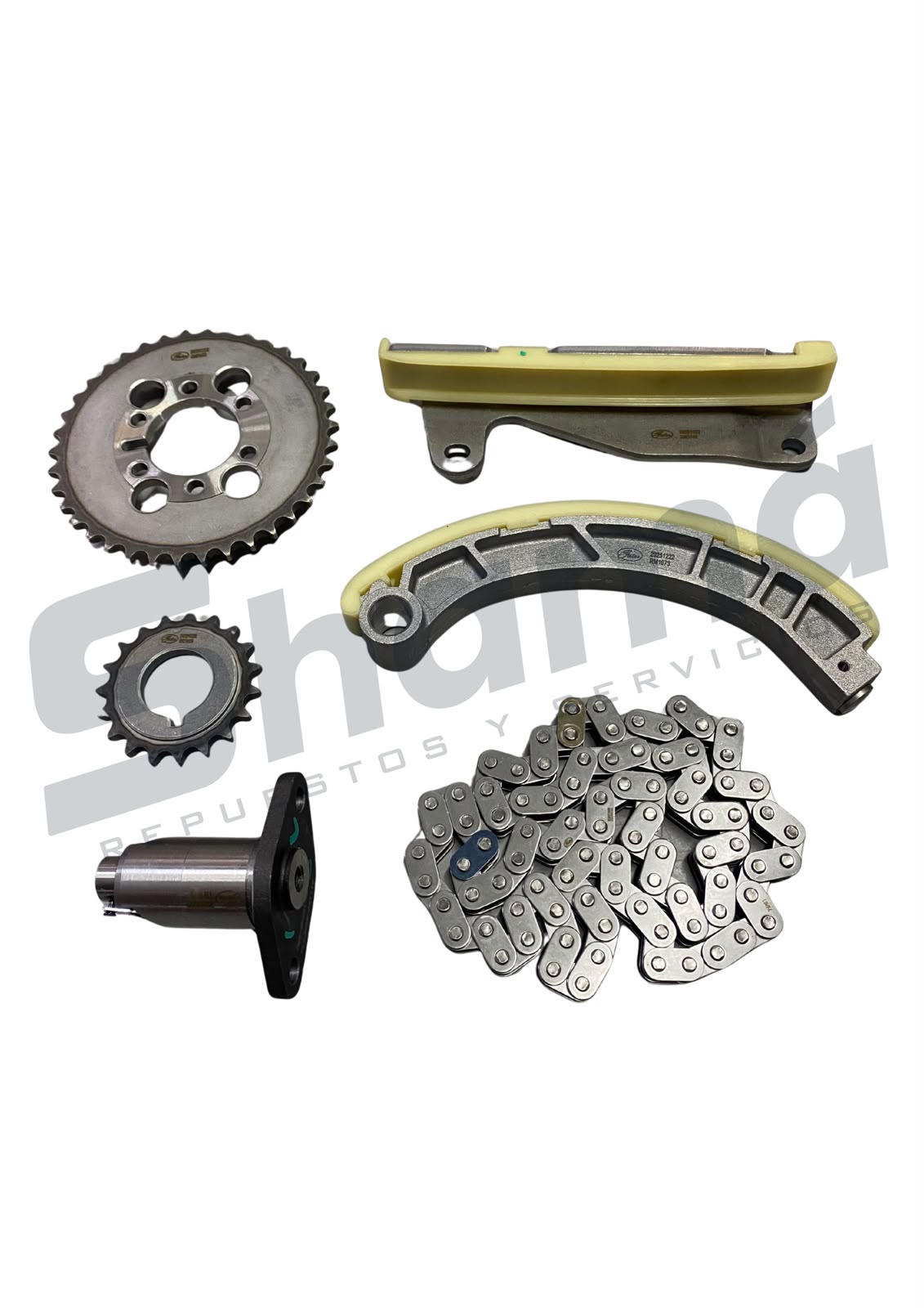 Kit Distribucion Cadena 6 Piezas JMC Vigus 2.5 Diesel 2020-2026 Gates