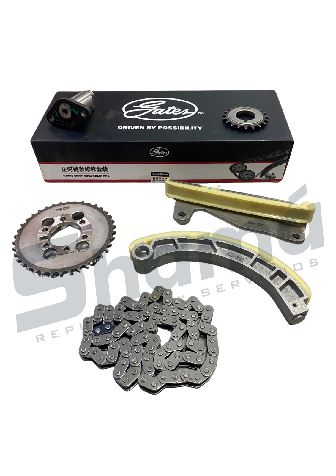 Kit Distribucion Cadena 6 Piezas JMC Vigus 2.5 Diesel 2020-2026 Gates