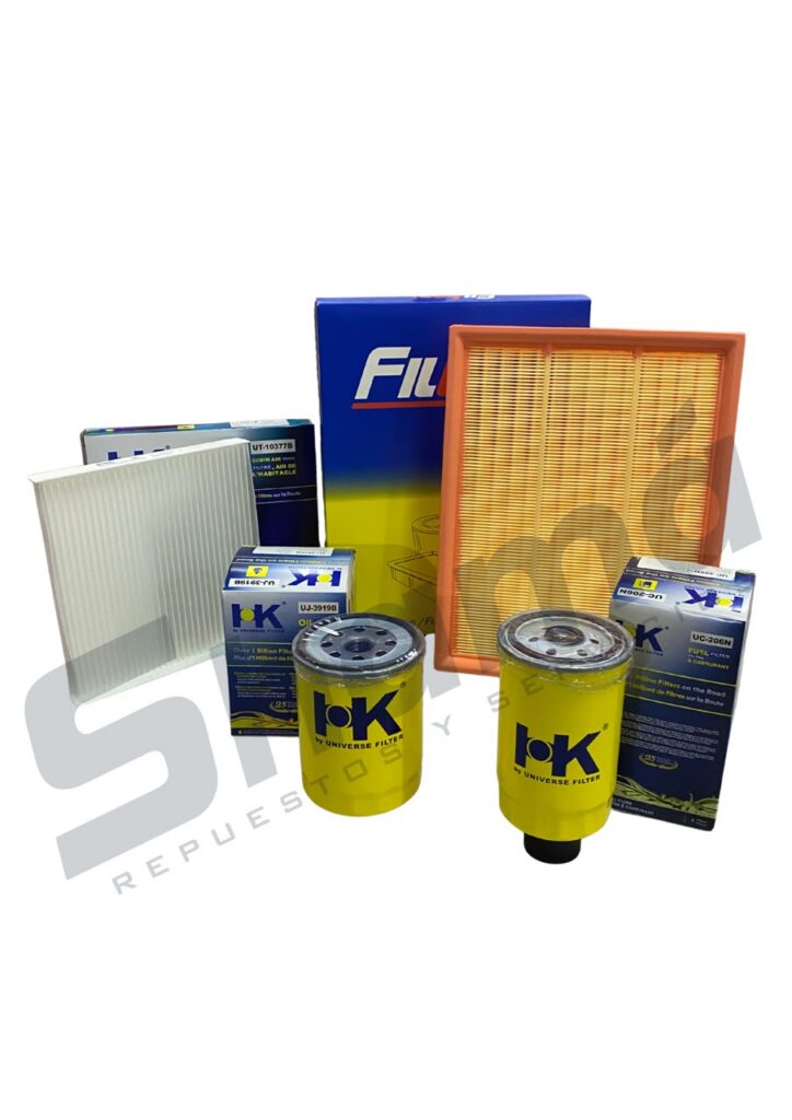 Kit de filtros JMC Vigus 2.5