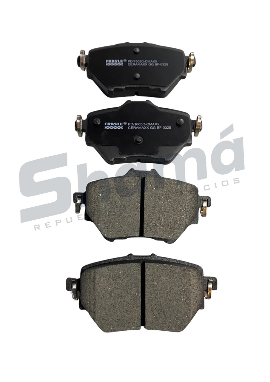Pastillas Freno Traseras Peugeot 3008 Disco 268 mm Fras-le